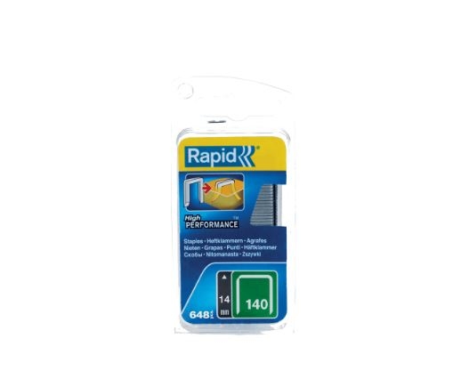 Rapid 40109576 No. 140 Flat Wire Staples DP 14 mm  650 pcs.