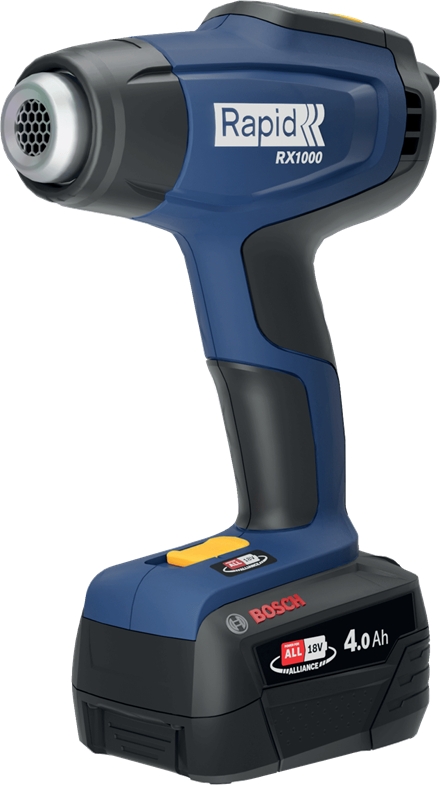 Rapid 5001510 Cordless Hot Air Gun RX1000, 18V P4A Case