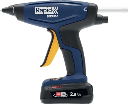 Rapid 5001514 Battery Glue Gun BGX500, 18V P4A Case