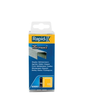 Rapid 40303081 No. 13 Fine Wire Staples 10 mm  5,000 pcs.