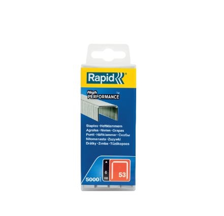 Rapid 40303083 No. 53 High-Performance wire Staples 6 mm  5,000 pcs.