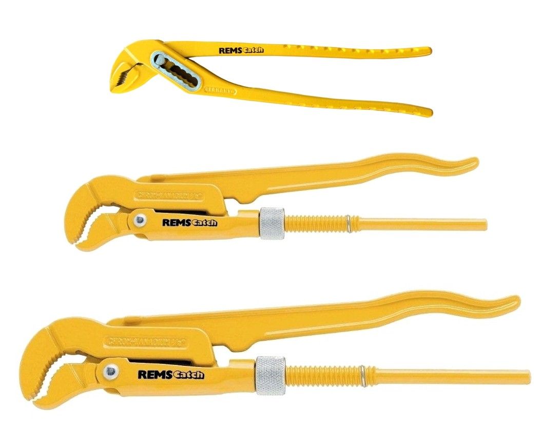 Rems 116X01 R Catch Set S1",S1 1/2",W240 water pump pliers 116X01