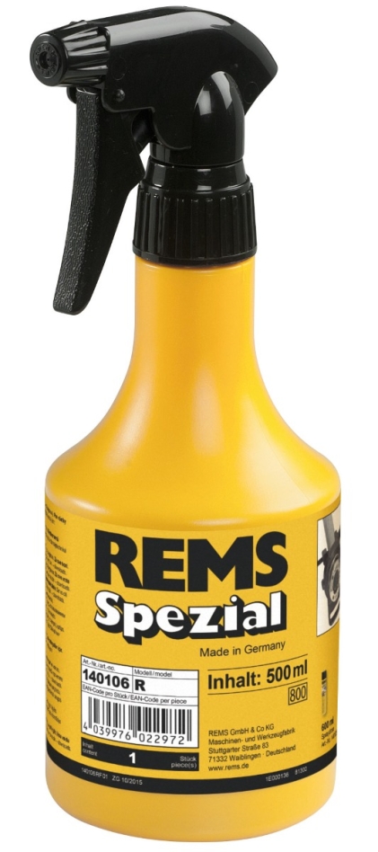Rems 140106 R Thread-cutting oil spray bottle 500ml