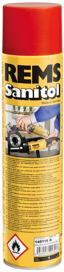 Rems 140115 R 140115 sanitol cutting/cooling fluid aerosol can a 600ml