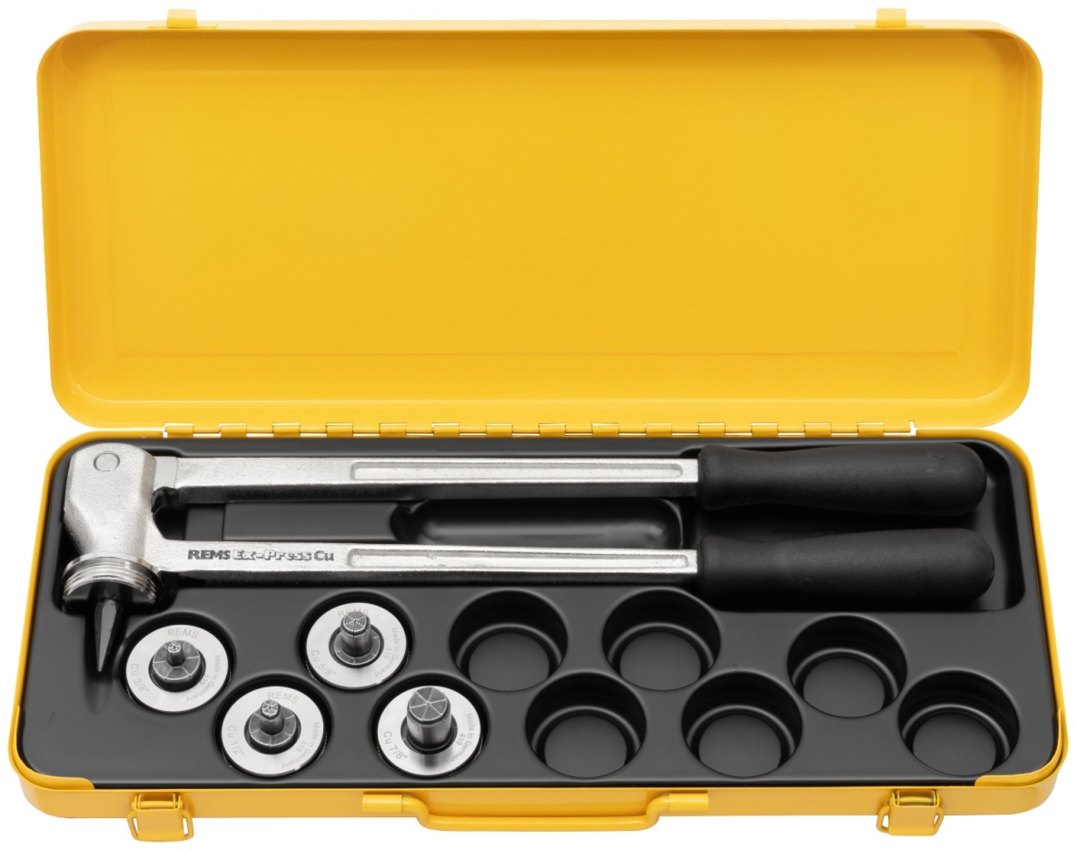 Rems 150019 R Ex-Press Cu Set 3/8-1/2-5/8-7/8 Manual tube expander