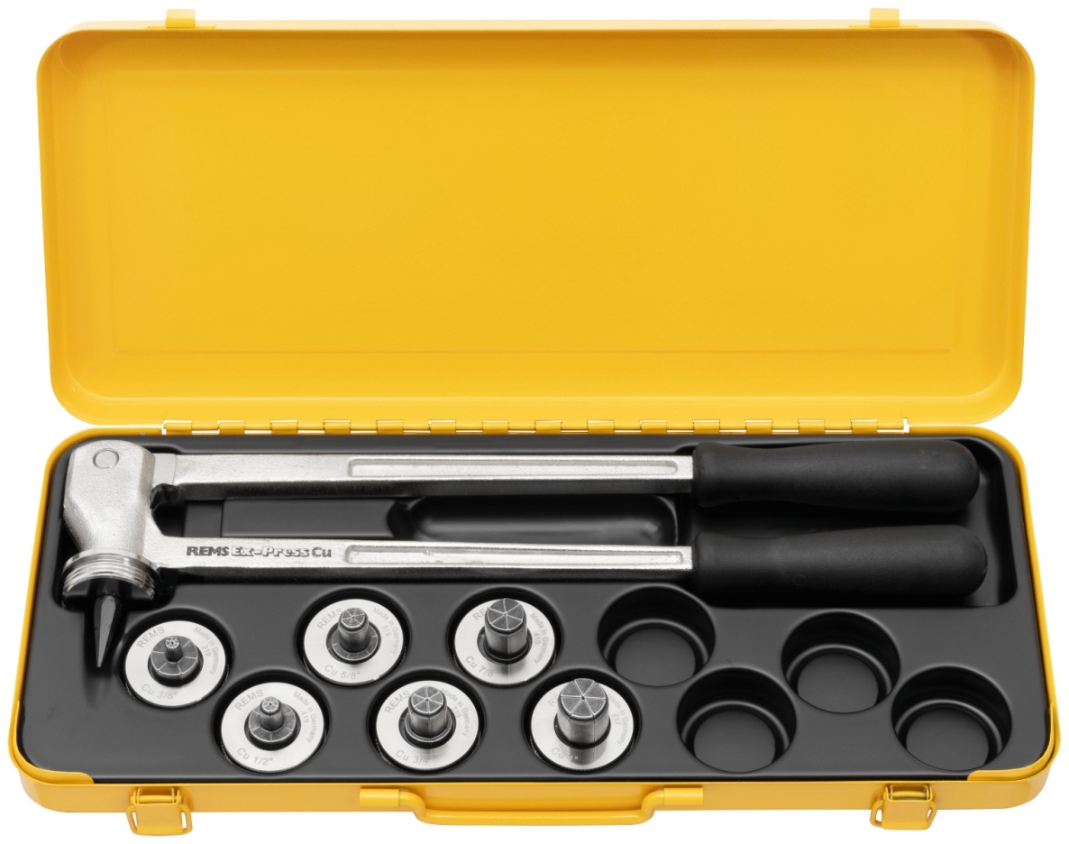 Rems 150020 R Ex-Press Cu Set 3/8-1/2-5/8-3/4-7/8-1" Manual tube expander