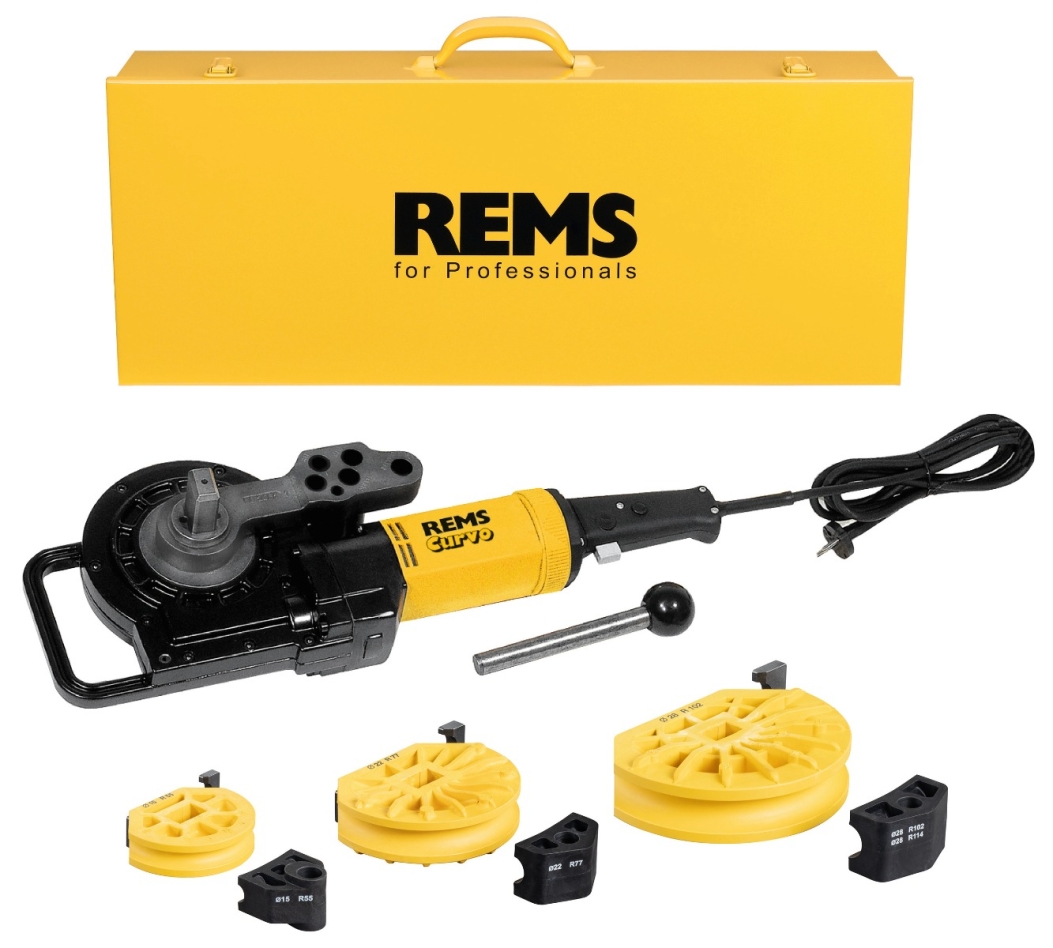 Rems 580022 R220 Curvo Set 15-22-28 Electric pipe bender