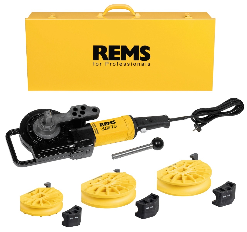 Rems 580029 R220 Curvo Set 20-25-32 Electric pipe bender