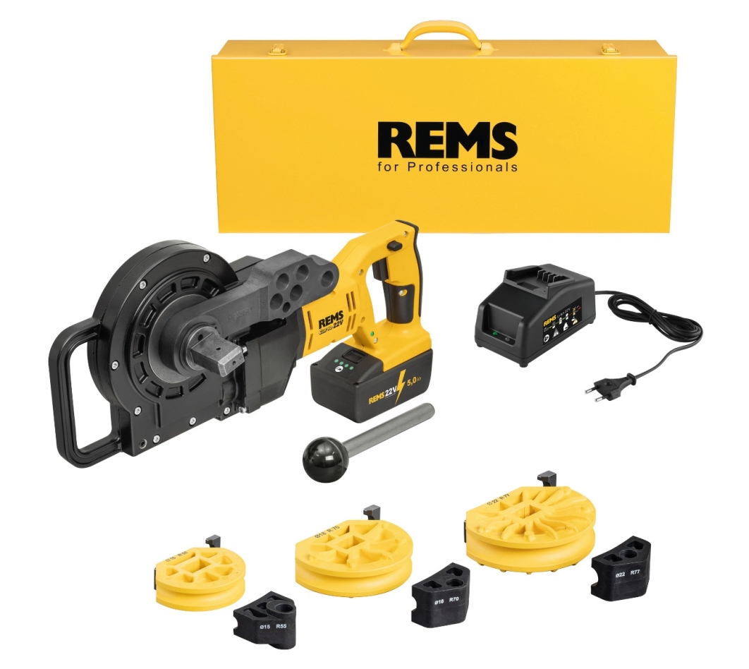 Rems 580051 R220 Akku Curvo 22 volts 15-18-22 mm