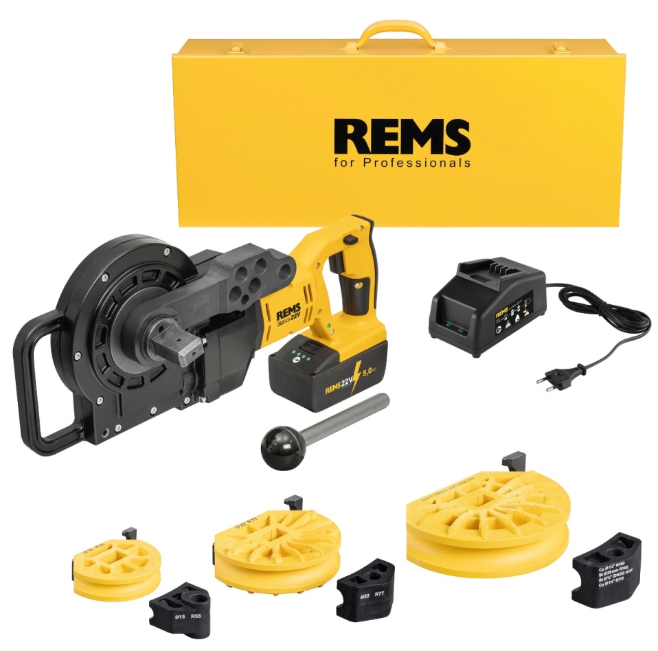 Rems 580059 R220 Akku Curvo 22 volts 15-22-28 mm