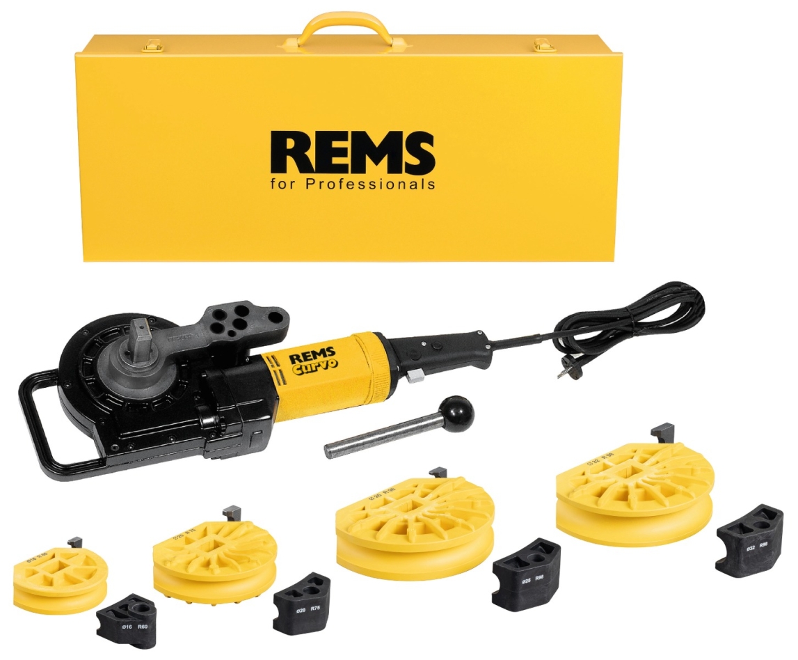 Rems 580034 R220 Curvo Set 16-20-25-32 Electric pipe bender