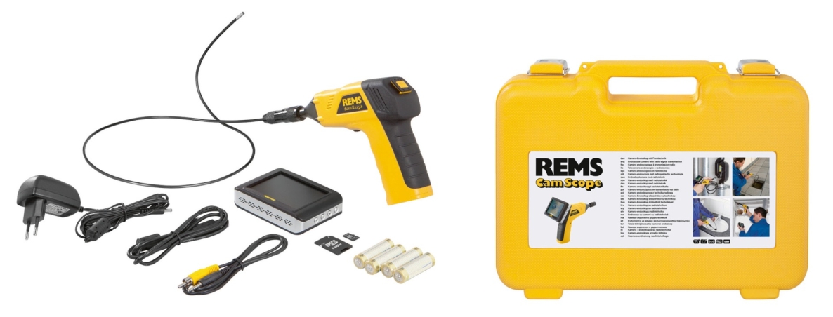 Rems 175112 R220 CamScope Set 4.5-1 Endoscope Camera with Wireless Signal Transmission