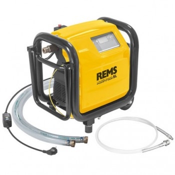 Rems 115610 R220 115610 Multi-Push SL Set Electronic flushing and drain unit with oil-free compressor.