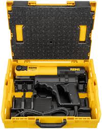 Rems 577013 R220 REMS Power-Press ACC Basic-P Power-Press Electric Radial Press Machine in L-Boxx