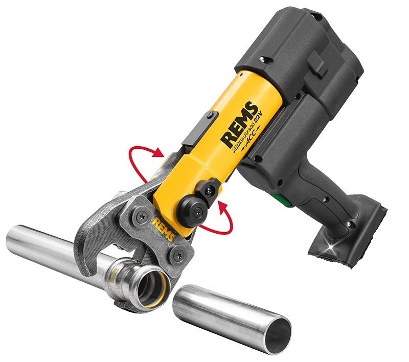 Rems 576002 R22 Akku-Press 22V ACC Basic Power Press in L-Boxx excl. battery and charger