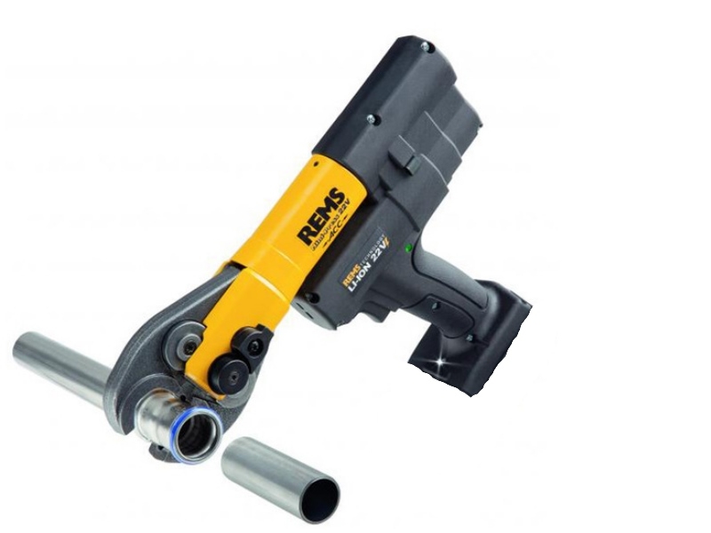 Rems 578005 R22 R22 Mini-Press Presser AC 22 V Li-Ion Basic-PackP Press tongs excl. batteries and charger in L-Boxx
