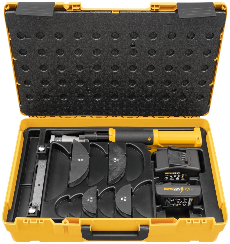 Rems 153413 R220 Hydro-Swing Battery Pipe Bender 22 V Set 14-16-20-25/26