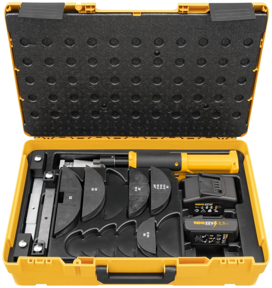 Rems 153417 R220 Hydro-Swing Battery Pipe Bender 22 V Set 16-18-20-25/26-32