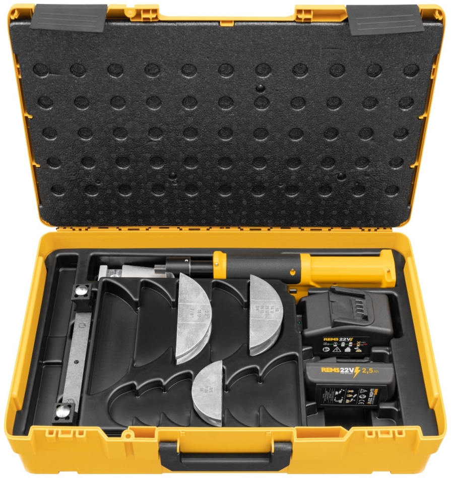 Rems 153419 R220 Hydro-Swing Accu Pipe Bender 22 V Inox Set 15-18-22