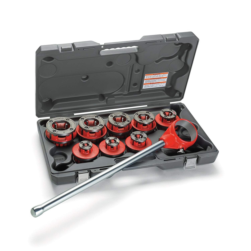 Ridgid 13078 Model 11-R BSPT Closed Ratchet Thread Cutting Set 3/8"-2"