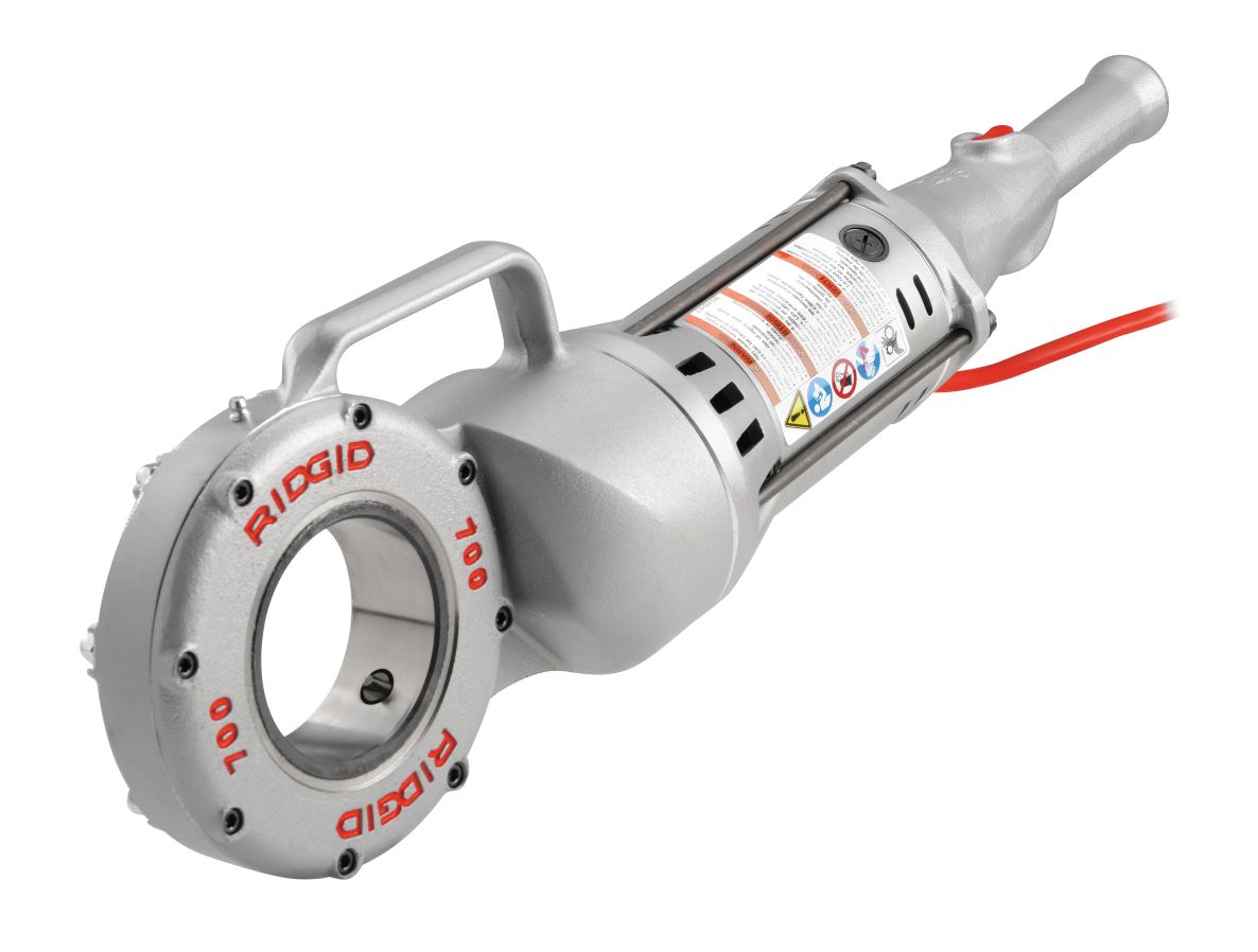 Ridgid 16251 Model 700 Electric Wire Cutter 115V with 1/2" - 1" BSPT cutting heads, case and support arm