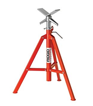 Ridgid 22168 Model VF-99 Collapsible high Pipe Stand with V-head