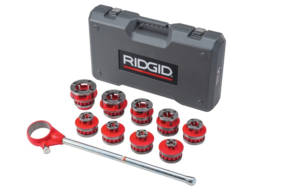 Ridgid 36505 Model 12-R NPT Ratchet thread cutting set 1/8"-2"