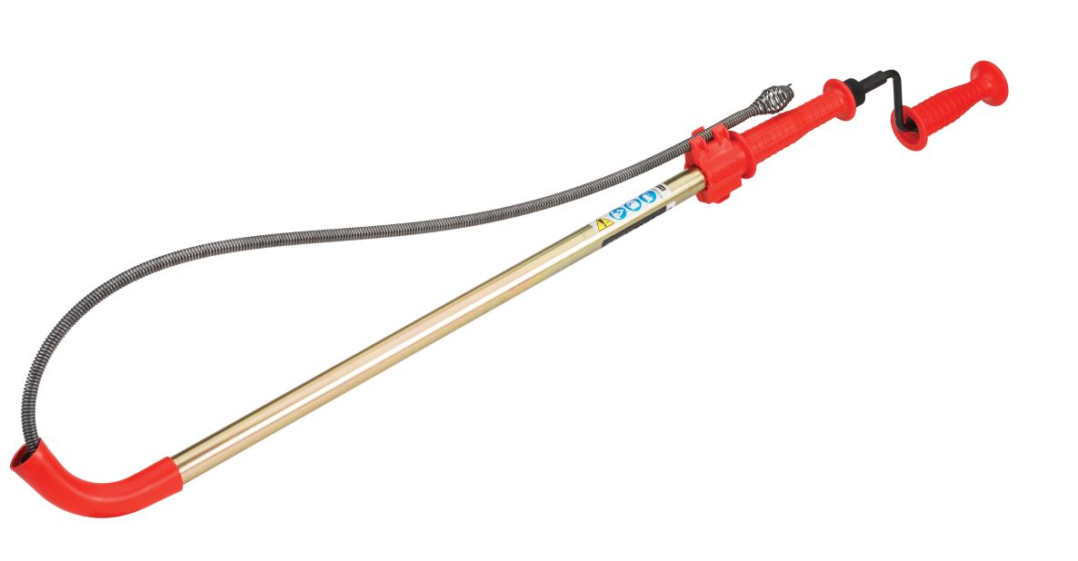 Ridgid 56658 K-6P Toilet plunger 6' with spherical head