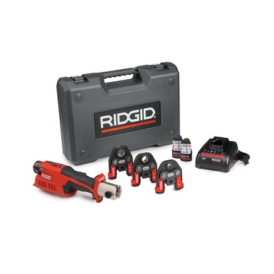 Ridgid 59178 RP241 12 - 35 mm Cordless Press Tong 12V 2.5 Ah Li-Ion + 3 jaws U16-U20-U25