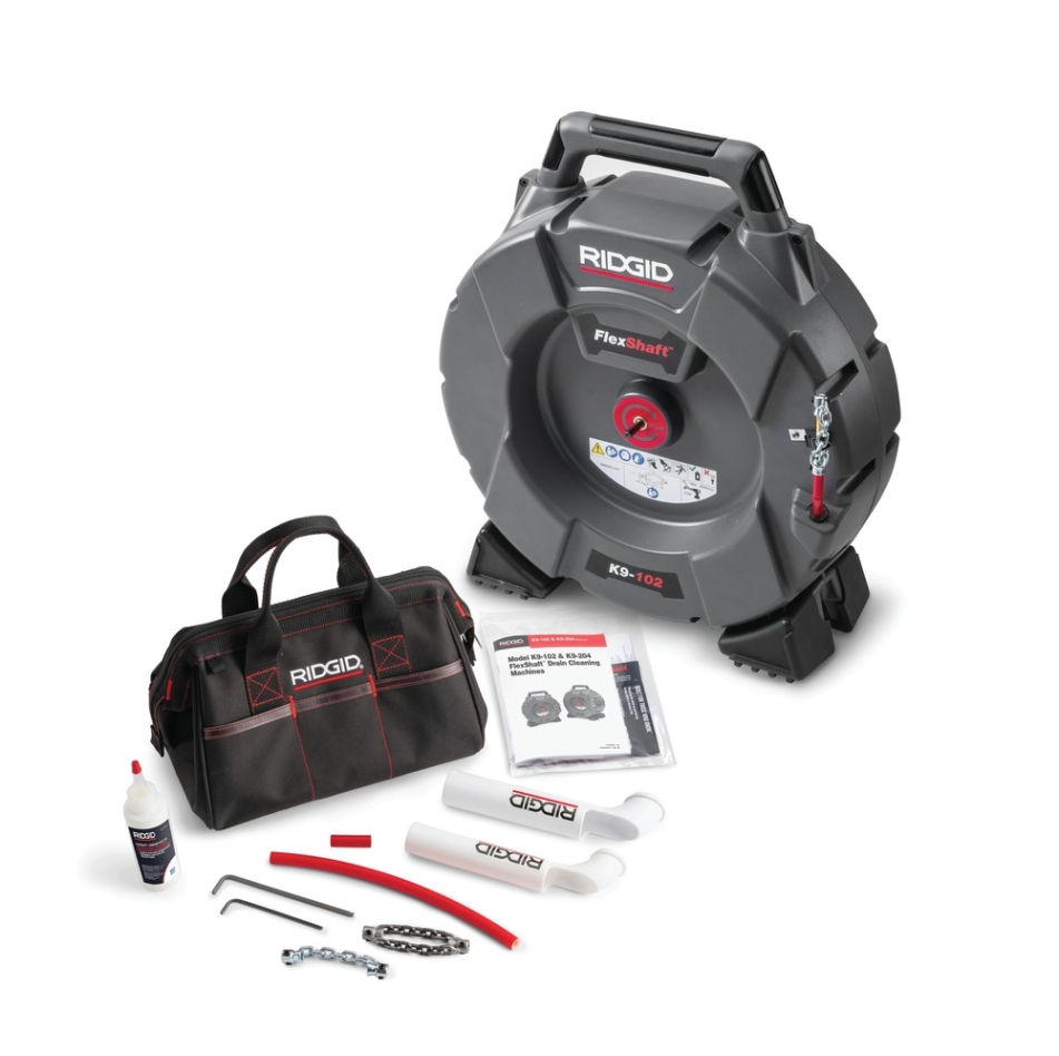 Ridgid 76193 K9-102+ FlexShaft® Sewer cleaning machine 32-50 mm