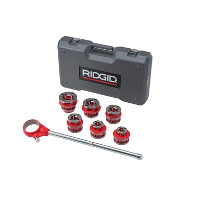 Ridgid 65255 Model 12-R BSPT Ratchet thread cutting set 1/2"-2"