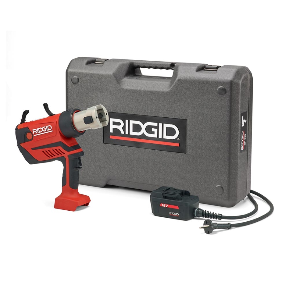 Ridgid 67123 RP350-C Kit Standard 12 - 108 mm basic set Pressing pliers 230V without jaws