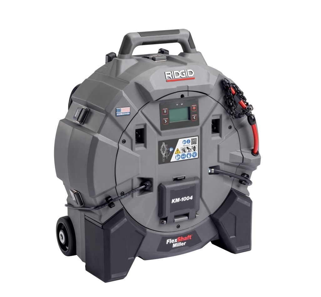 Ridgid 79723 KM-1004 FlexShaft Accu Drain unblocker set 18/230V EU excl. battery and charger