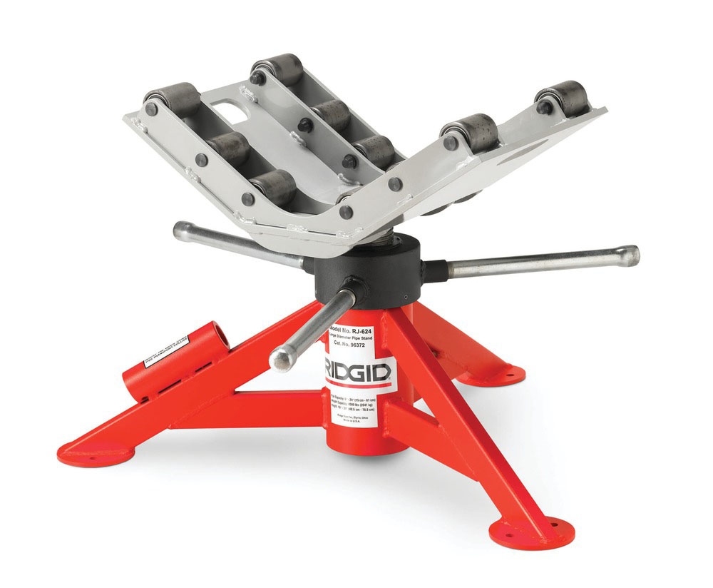 Ridgid 96372 Model RJ-624 Pipe Stand for large diameters