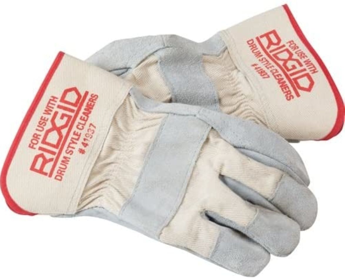 Ridgid Accessories 41937 Leather gloves for drain cleaning