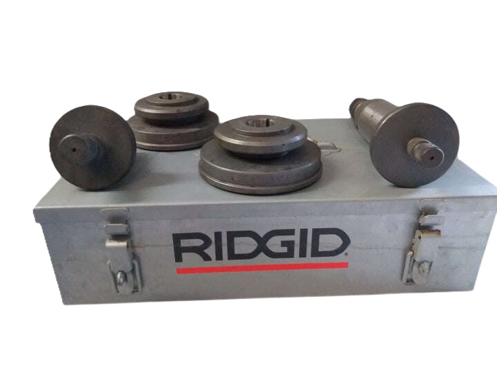 Ridgid Accessories 48412 Roller groove set for 1" Sch 10/40 and 1 1/4"-1 1/2" Sch 10/40 with carrying case