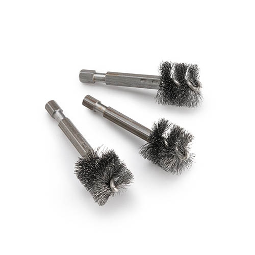 Ridgid Accessories 93732 Set 3 Fitting Brushes 1.1/4"
