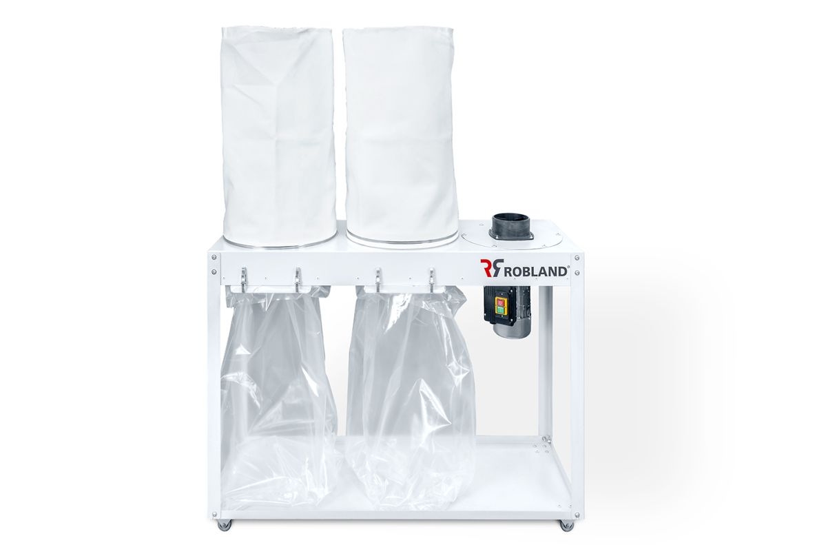 Robland TN-DC2M Two-bag chip extractor 230V mono