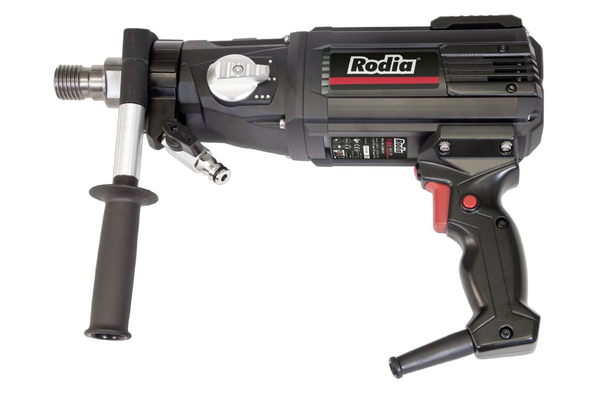 Rodia 20.00.275 Hand drill 180 BG Backgrip - 230V - 2400W - combination spindle 1¼" - ½"