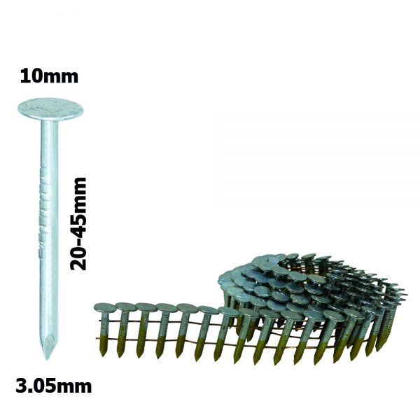 Co-Fastening GRN31202 Roofing nails ring galvanised - 3,05x20mm