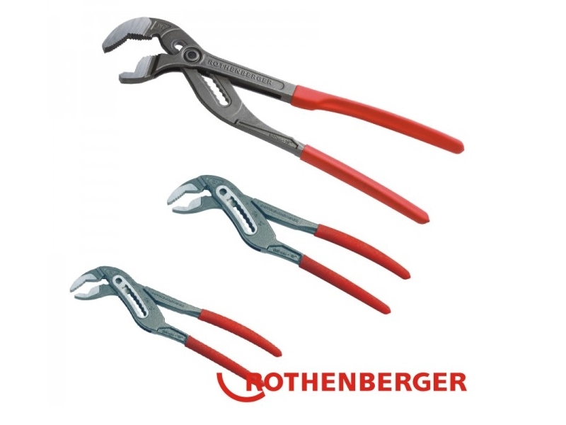 Rothenberger 1000001068 Set ROGRIP M 7'' and 10'' and XL Water pump pliers