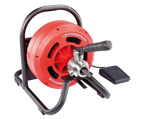 Rothenberger 1000001256 RODRUM S 10 cleaning machine 40-70 mm incl. spirals 10mm/10m