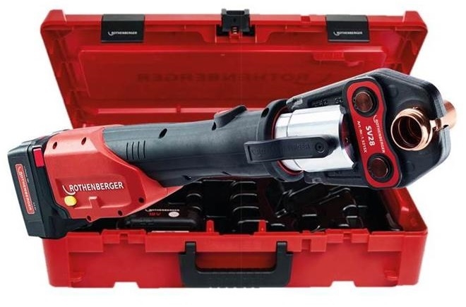 Rothenberger 1000001840 Romax 4000 Basic Set Battery Press 18V 4.0Ah Li-Ion