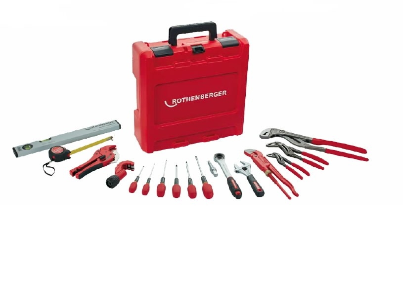Rothenberger 1000001955 Tool set 18 pcs. in ROCASE