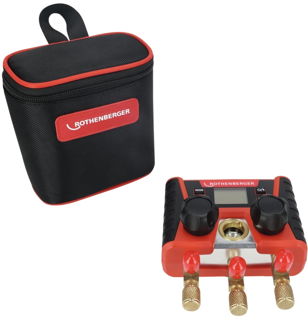 Rothenberger 1000005060 ROCOOL Mini Digital Manifold