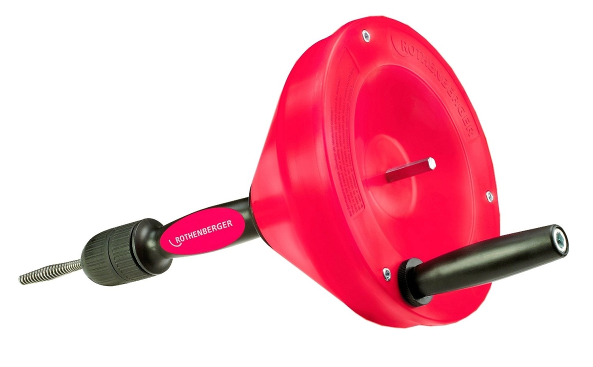 Rothenberger 72005 ROSPI 10 H E Plus 10 m manual and electric cleaner