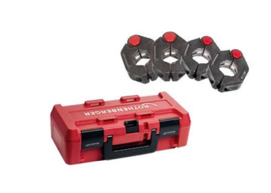 Rothenberger Accessories 1000003624 Press ring set Compact MAXIPRO 1/4 - 5/8" IN ROCASE incl. intermediate jaw