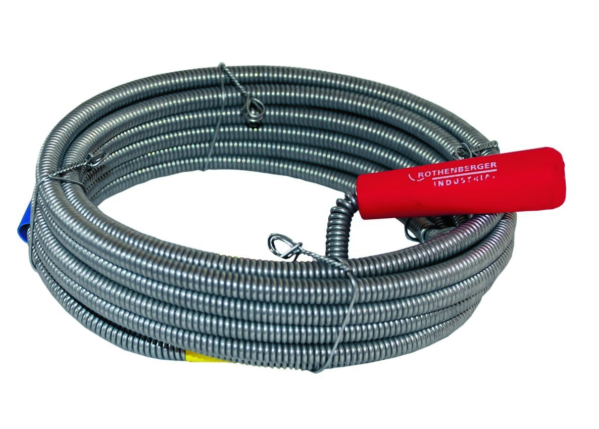 Rothenberger Industrial 1500000139 Spiral cleaner with claw, 3m
