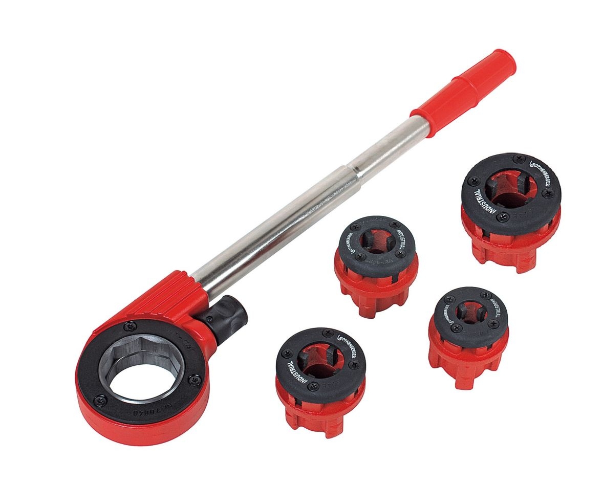Rothenberger Industrial ROT070669E Hand ratchet wire cutter, 4 cutting heads