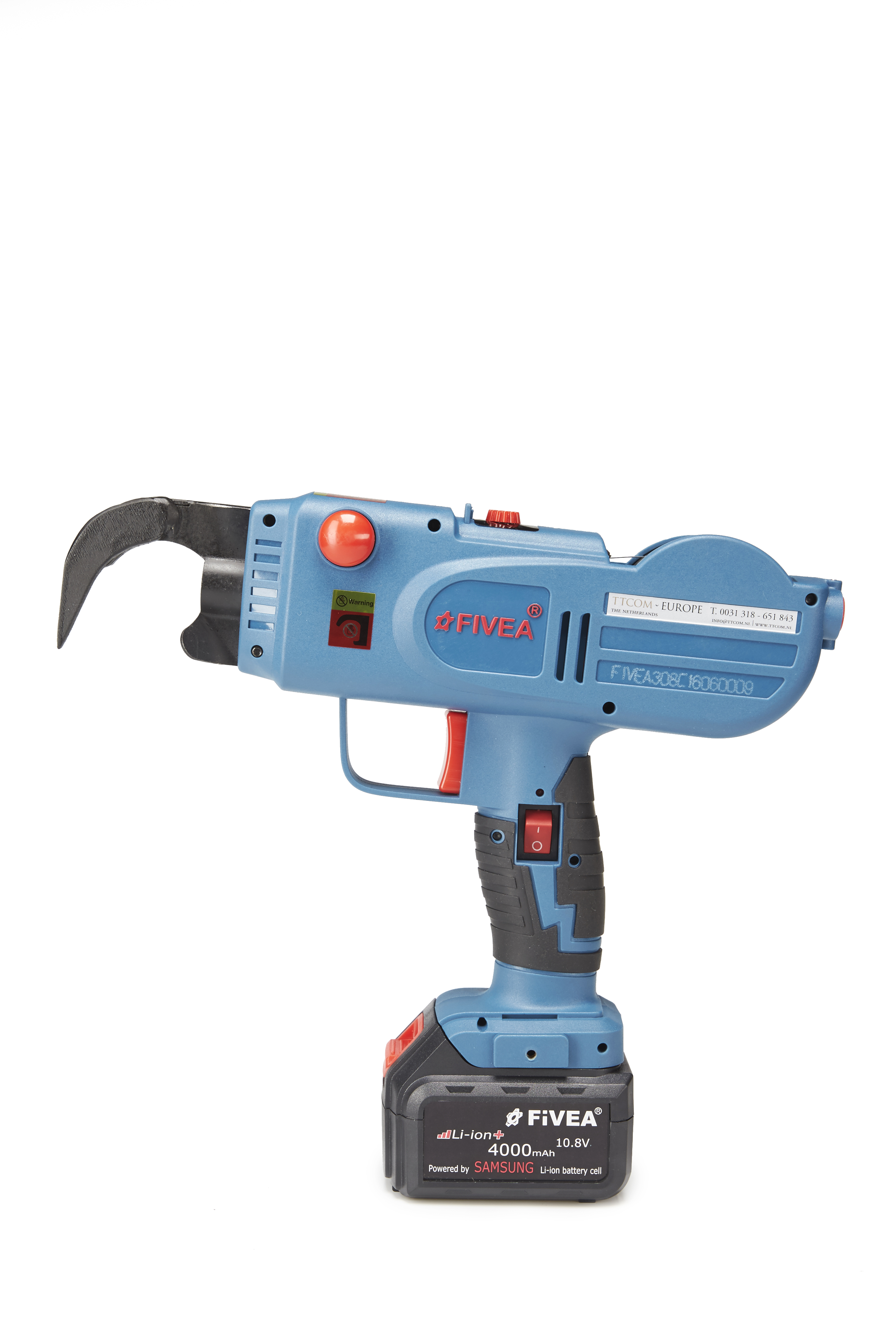 Fivea 10-10-230841 RT308-C Automatic Battery Braker 10.8V 4.0Ah Li-Ion - 37mm with floor heating jaw